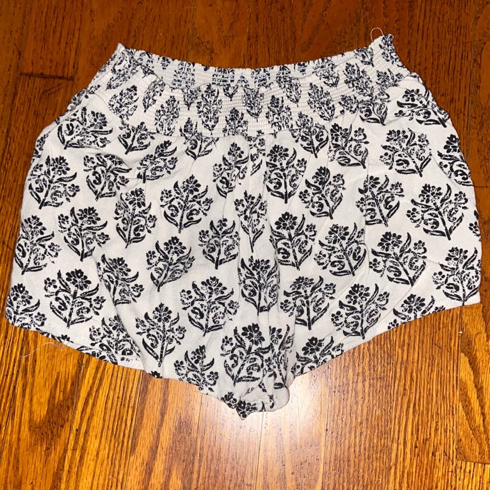 Black and White Mossimo Shorts